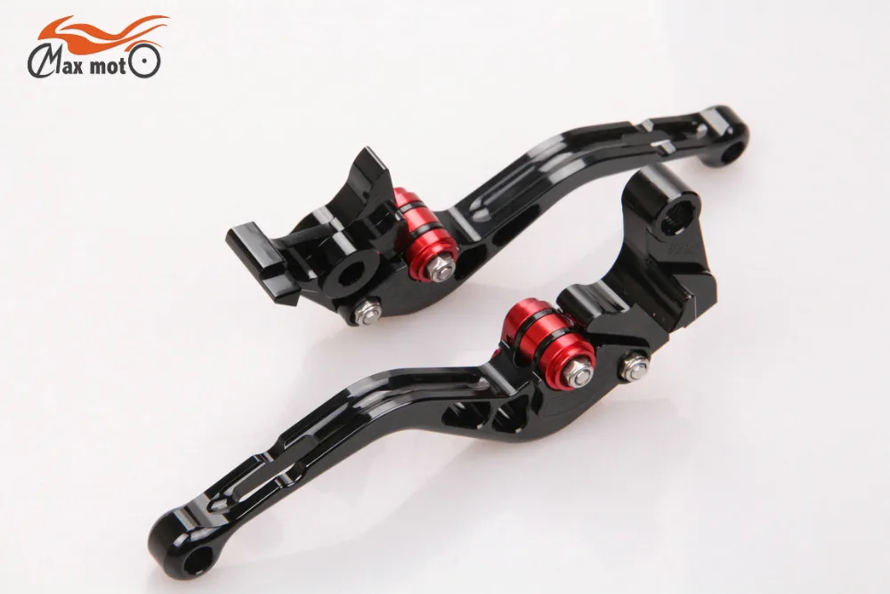 2009 2008 Black 2006-2010 Short Brake Clutch Levers For Suzuki GSXR600//750