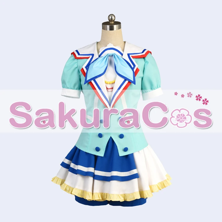 Индивидуальный размер аминовая одежда Lovelive Солнечный свет Aqours Косплей Костюм JumpingHeart Watanabe/Dia/Ruby/Mari/RikoAll членов платье cos