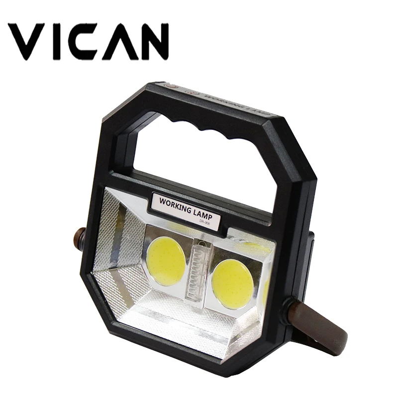 

COB LED Flashlight Work Lamp Torch Portable Lanterna USB Charging with Hook Mobile Power Bank For Outdoor Lamp
