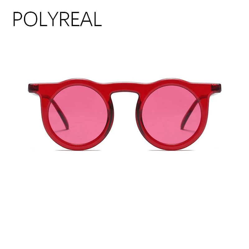 POLYREAL супер Лидер продаж 2018 мода небольшой овальный солнцезащитные очки Для