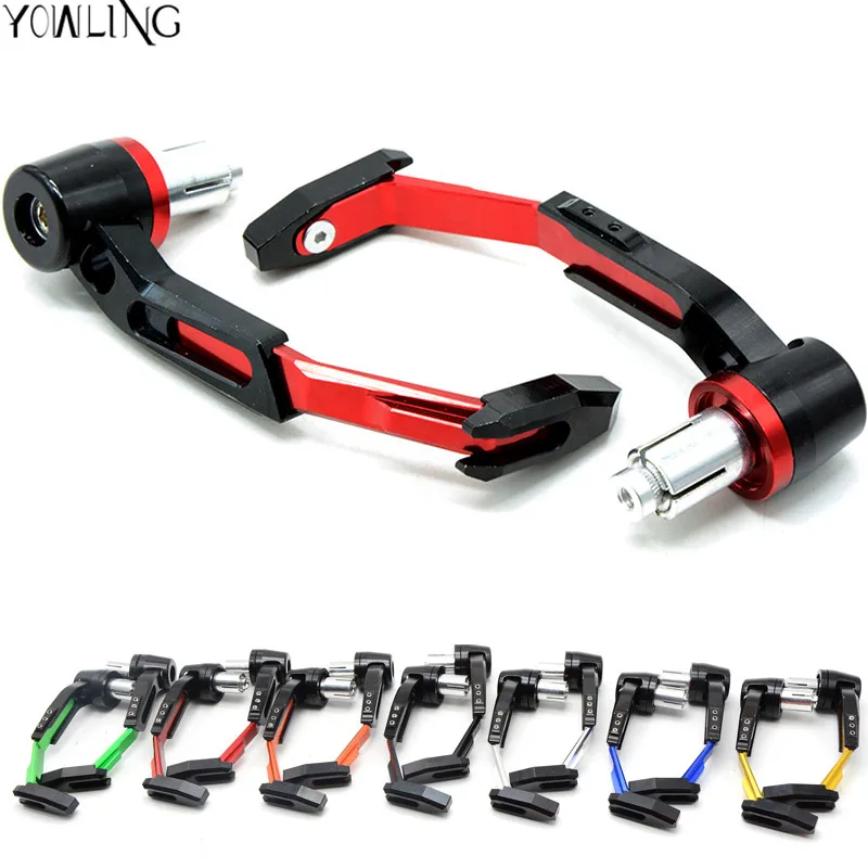 

Universal 22mm CNC Handlebar Protector Brake Clutch Protect Lever Guard Proguard For Yamaha FZ1 FZ6 FZ6R FZ8 YZF-R125/125R R3 r1
