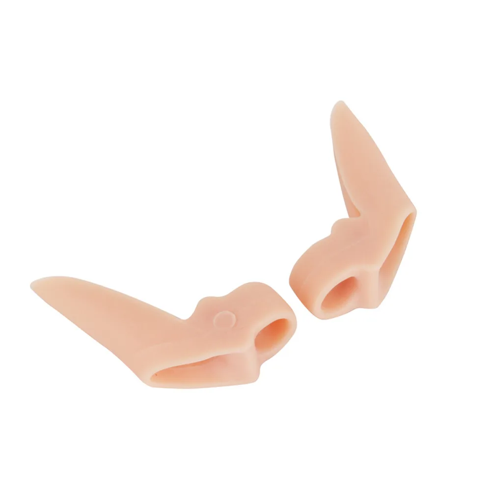 

2PCS/Set Silicone Foot Finger Toe Separator Correct Thumb Hallux Valgus Splint Bunion Adjuster Orthotics Big Toes Pedicure