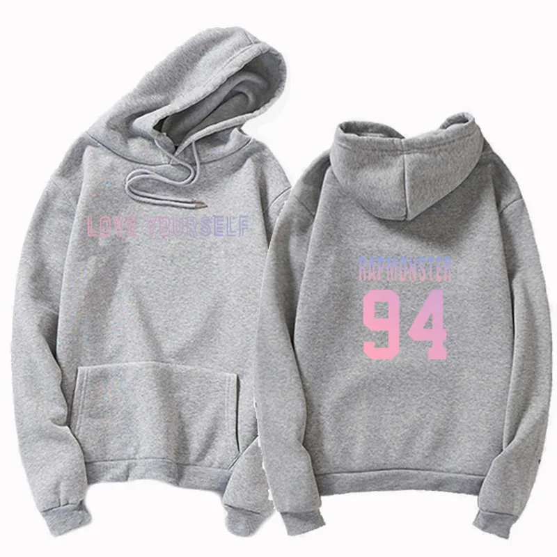 Love yourself hoody Talk Yourself концертная футболка Love yourself толстовки с капюшоном bangtan Harajuku Корейская группа kpop hood