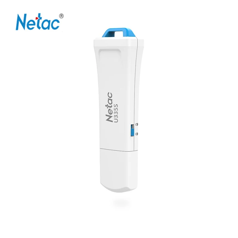 USB флеш-накопитель Netac U335S, 16 ГБ, 32 ГБ, 64 ГБ, 128 ГБ, USB3.0, защитный переключатель, аппаратное блокирование, флешка, ручка, карта памяти