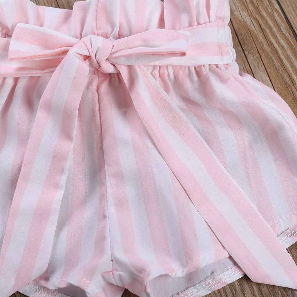Летняя одежда для новорожденных девочек Комбинезон принцессы с цветочным принтом+ шорты с бантиком для маленьких девочек одежда для малышей Bebek Giyim