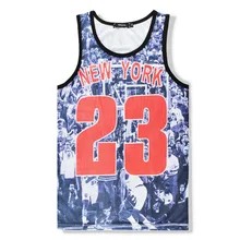 Плюс размеры хлопок для мужчин костюмы рубашка без рукавов 23 Баскетбол Лето повседневное Спорт нашивка для рубашки цвет Верхняя одежда TH003