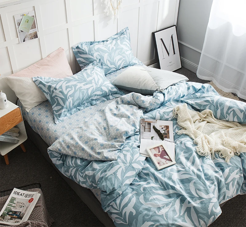 Розовый Единорог постельного белья Twin queen King Размеры 100% хлопок Bedlinens пододеяльник простыня/Простыня из Наволочки для детской комнаты