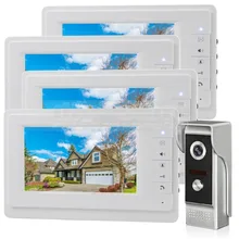 DIYSECUR 7 inch TFT Color LCD Display Video Door Phone Video Intercom Doorbell 700TVLine HD IR Night Vision Camera 1V4