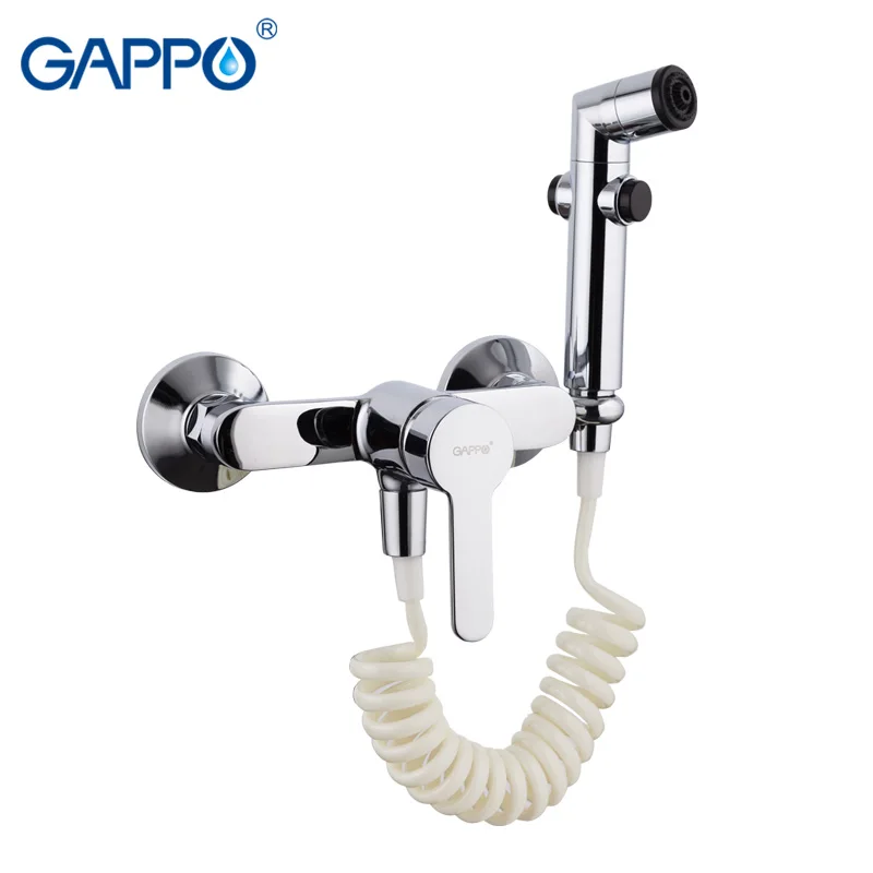 

Gappo portable bidet hand shower chrome Bathroom bidet shower faucet set toilet bidet muslim ABS wall mount washer tap mixer