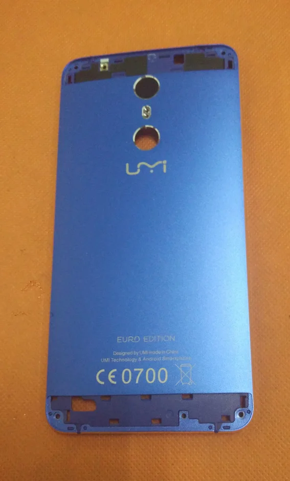 Used Original Protective Battery Case Cover+ camera glass for UMI Super MTK6755 Octa Core 5.5