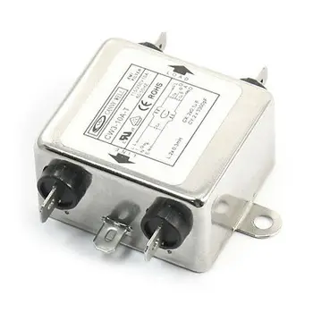 

CW3-10A-T AC 115V/250V 10A One Phase Noise Suppressor Power Line EMI Filter