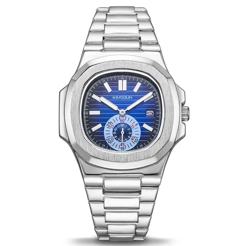 

Fashion Square Men Watch Business Waterproof Quartz Stainless Steel Wrist Watch Men Clock Male Relogio Masculino erkek kol saati