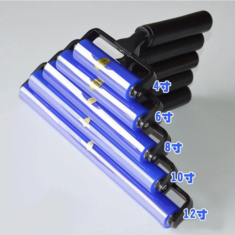 

Free shipping! 4"/6''/8''/10''/12''/14''/16'' Manual Vinyl Cleaner Tool Long Anti-static Dust Remover Sticky Silicone Roller
