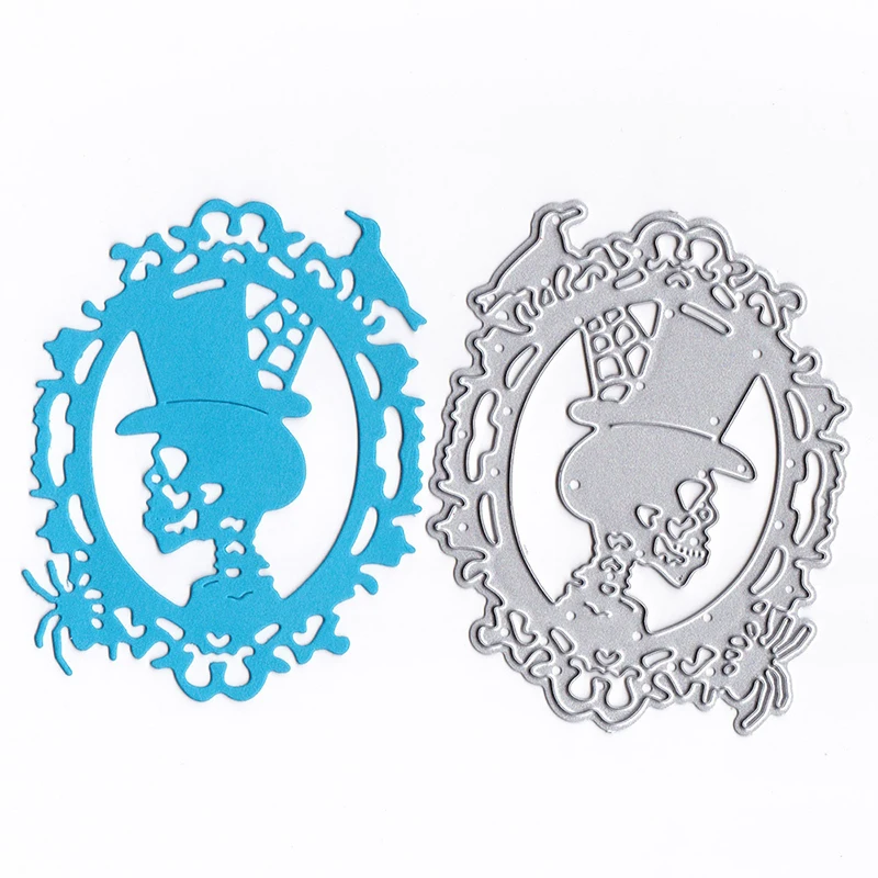 

1pc New Halloween Hollow Metal Cutting Dies Scrapbooking Dies Metal Cutting Dies Cut New Halloween Gift For DIY Card Decorations