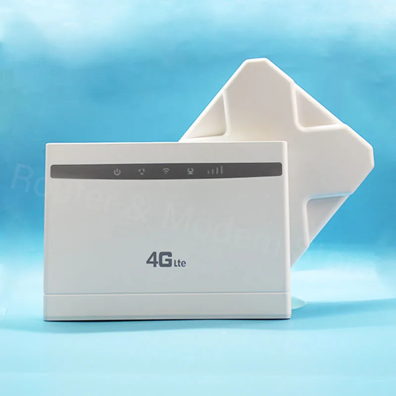

Unlocked 4G OEM Wireless Router With Antenna 300Mbps 4G LTE CPE WIFI ROUTER Modem with Sim Card Slot PK B315,B593,B525,E5186