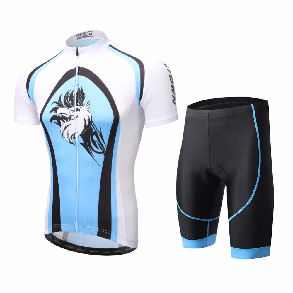 Amur Leopard Men's Cycling Jersey set Ropa Ciclismo Breathable pro ...
