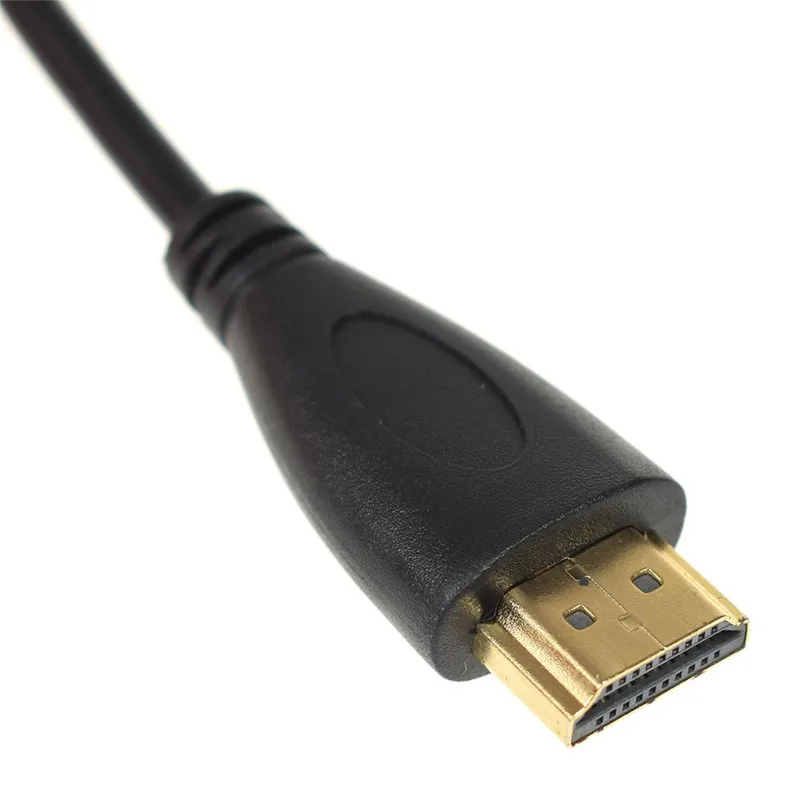 Высокое качество 1,5 м микро HDMI к HDMI кабель Шнур-Переходник USB Go pro Gopro Hero 4/3 4K экшн Спортивная камера AU хорошая