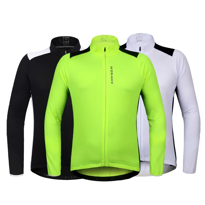 New Winter Long Sleeve Cycling Jerseys Tops Pro Fit Road Bike MTB Top Warm Cycling Clothing 