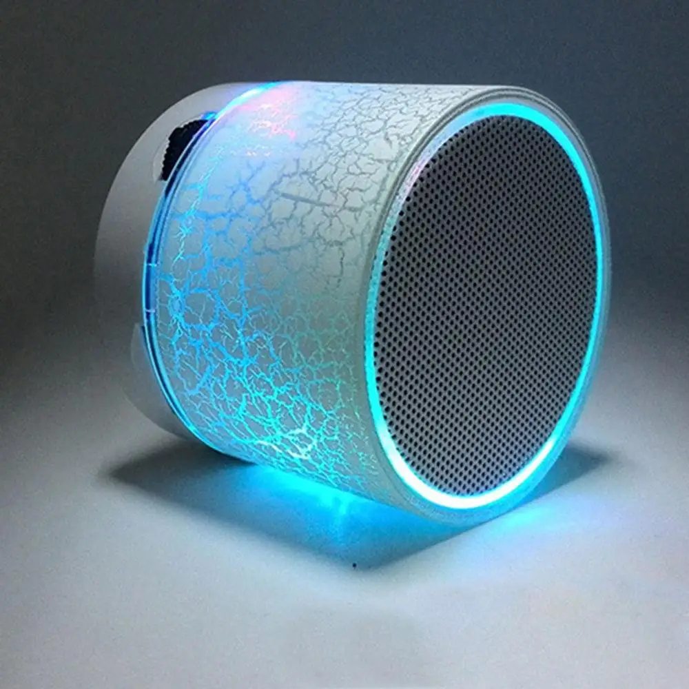 Bluetooth Колонка Беспроводная портативная со светодиодной подсветкой поддержкой TF