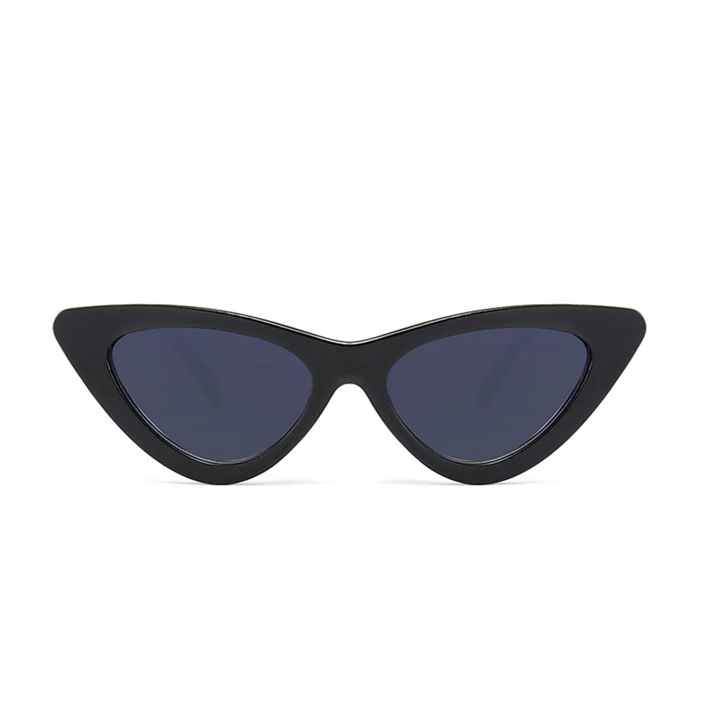 Новые женские модные солнцезащитные очки кошачий глаз, интегрированные УФ очки ярких цветов, очки с защитой от радиации, женские аксессуары