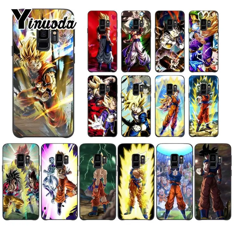 Чехол Yinuoda Dragon Ball goku DragonBall для GALAXY s5 s6 edge s7 s8 plus s9 хит продаж | Мобильные телефоны и