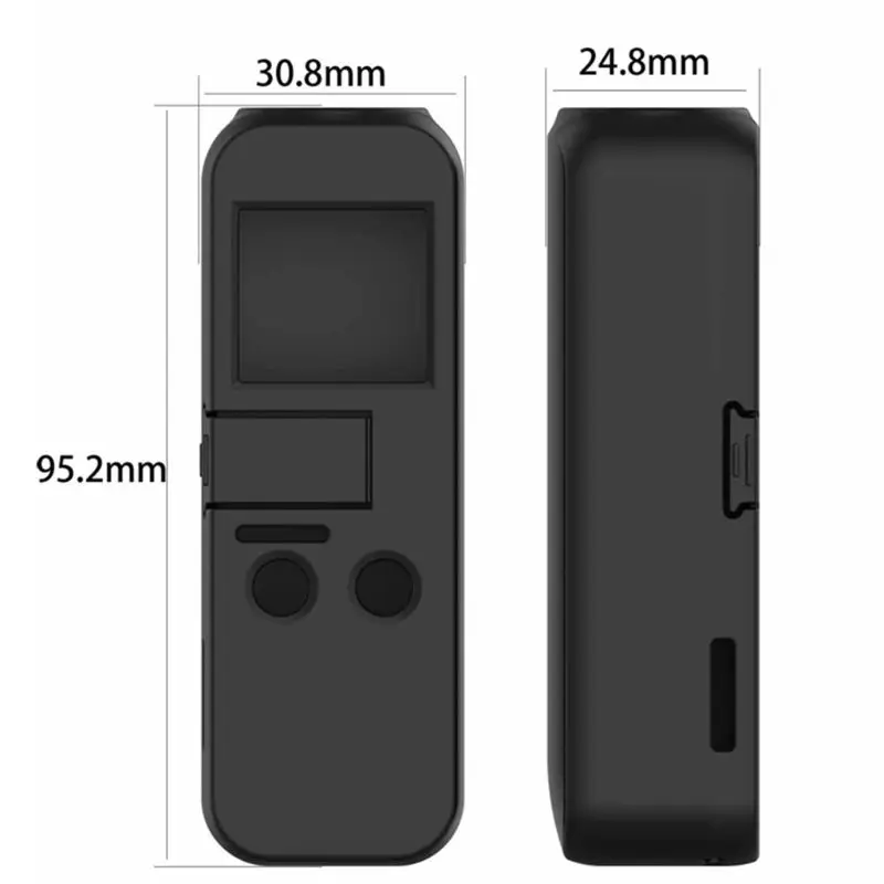

Soft Silicone Protective Cover Lens Cap Protector Case Dustproof Waterproof for DJI OSMO POCKET Handheld Gimbal Camera