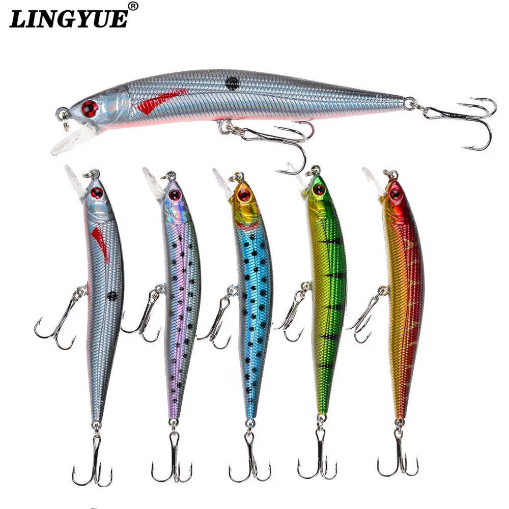 LINGYUE 1 шт. рыболовные приманки 10 см/8 5 г искусственные цветов в наличии жесткие