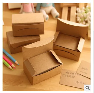 

100 pcs/set Retro Vintage Memo Pads DIY Kraft Card Blank Colorful DIY Graffiti Postcard Word Memory Cards Note