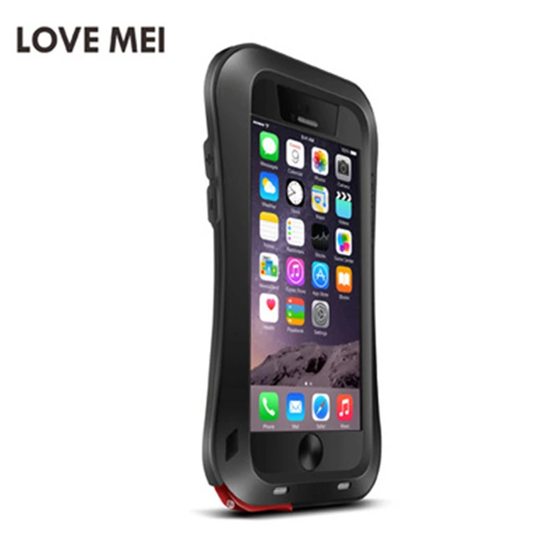 Small Waist Armor Metal Case For iPhone 6s Plus (1)