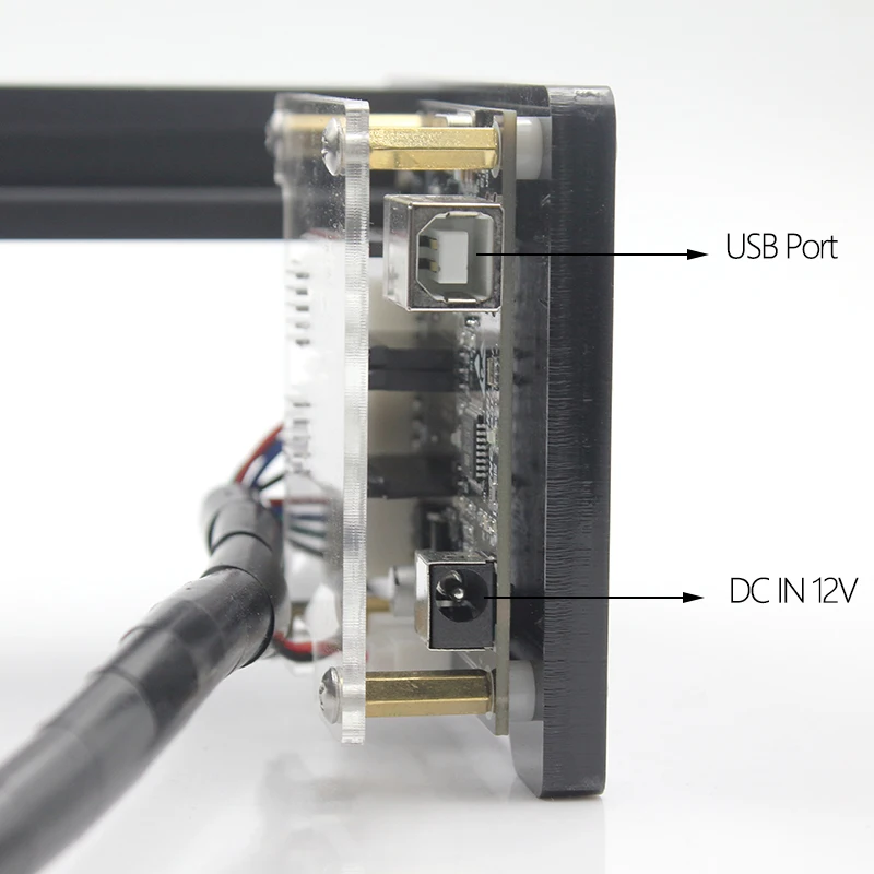 Oxлазеры фиксированные focus15W 15000 мВт Мини DIY Лазерный Гравер ЧПУ лазерный резак с подъемной платформой может гравировать нержавеющая сталь