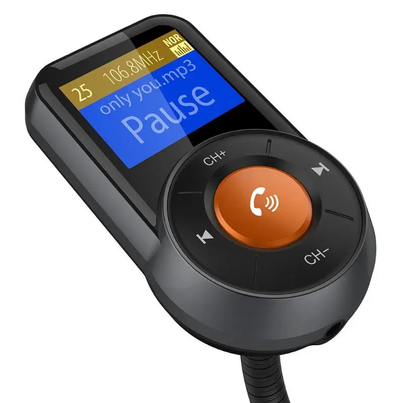 1 шт. Bluetooth комплект громкой связи fm передатчик MP3 плеер приложение автомобильный