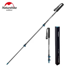 Naturehike новейшие удостоенные наград складные, для горного туризма палки Сверхлегкий Быстрый замок туристический полюс углеродного волокна трость