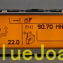 12-контактный автомобиля желтый экран Поддержка USB и Bluetooth Dual-зоны Дисплей монитор для peugeot 307 407 408 citroen C4 C5