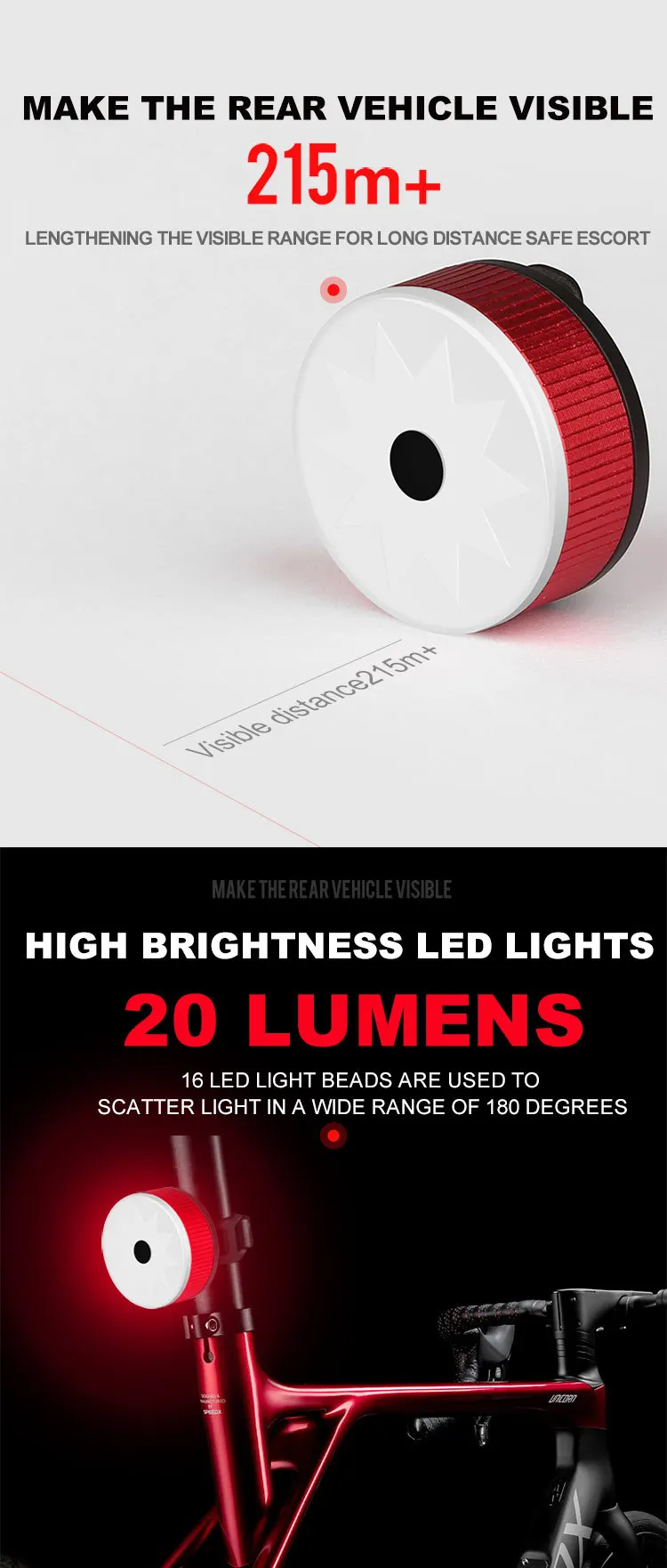 Perfect XLITE100 Bike Rear Light Smart Brake Sensor Taillights MTB Road Bicycle Rear Led bicycle accessories Charging Cycling Taillight 2 Perfect XLITE100 Bike Rear Light Smart Brake Sensor Taillights MTB Road Bicycle Rear Led bicycle accessories Charging Cycling Taillight 2