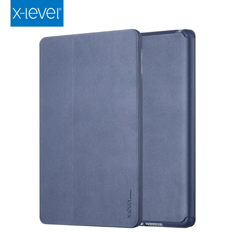 X Level кожаные флип Чехлы для Apple iPad Pro 12 9 2017 Премиум ультратонкий деловой кожаный