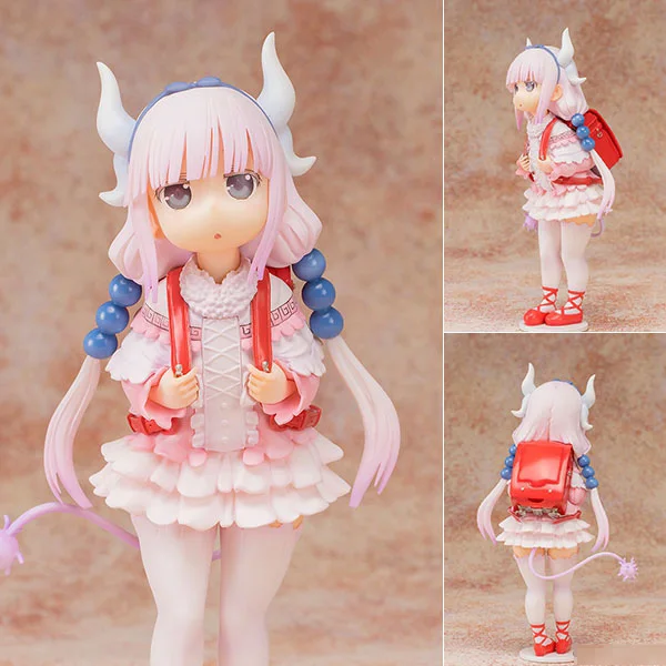 

2017 Anime Miss Kobayashi's Dragon Uniform Maid Lorelei Kanna Kaumy PVC Action Figure In Box
