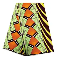 Новейшая Анкара мягкий воск хлопок африканская ткань с восковой печатью 6 ярдов/партия голландский нигерийский батик стиль для женщин шитье