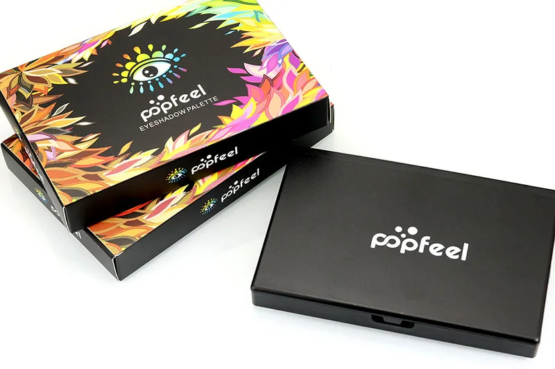 Profissional portátil popfeel 120 cores sombra paleta