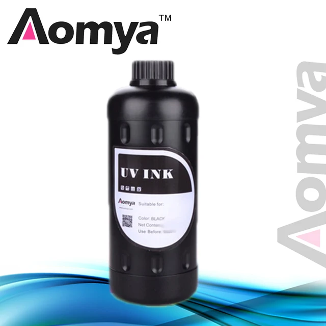 Best Offers LED UV curable ink For Epson 4800/7800/9800 printer head printing on hard materials for 3D effects, 1000ml/pcs, 6C