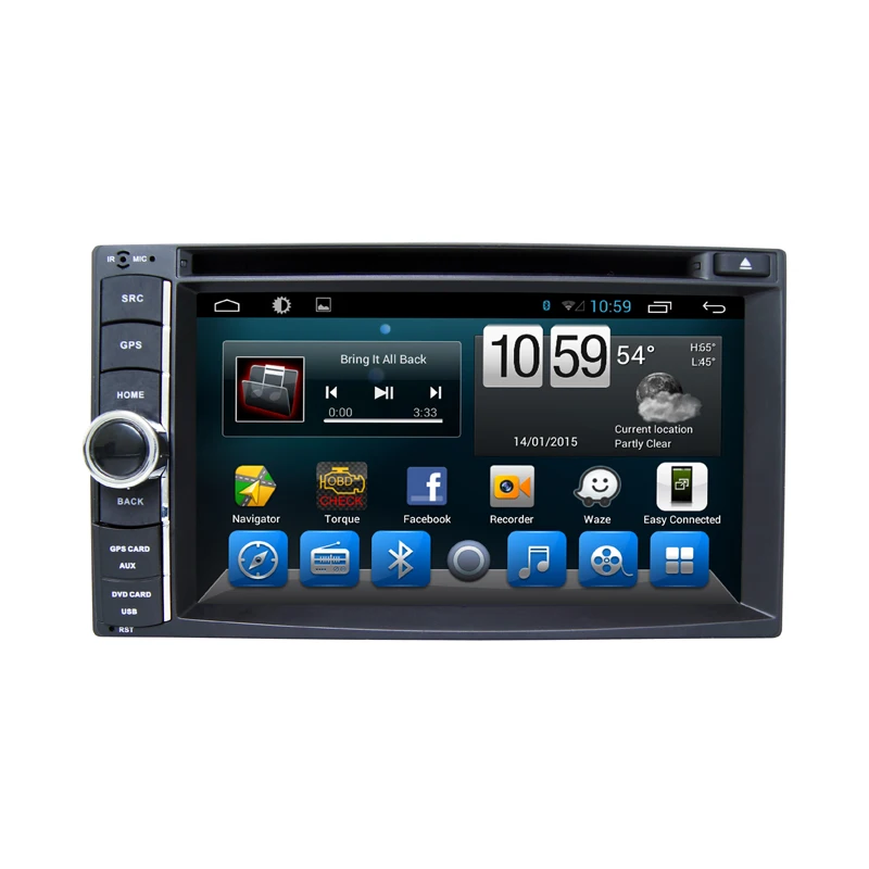 6.2 inch Android Car Dvd Player for Universal with Android Octa Core