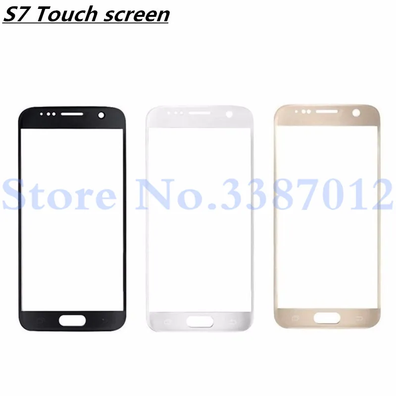 Сменное внешнее стекло для samsung galaxy S7 G930 G930F сенсорный экран переднее внешний
