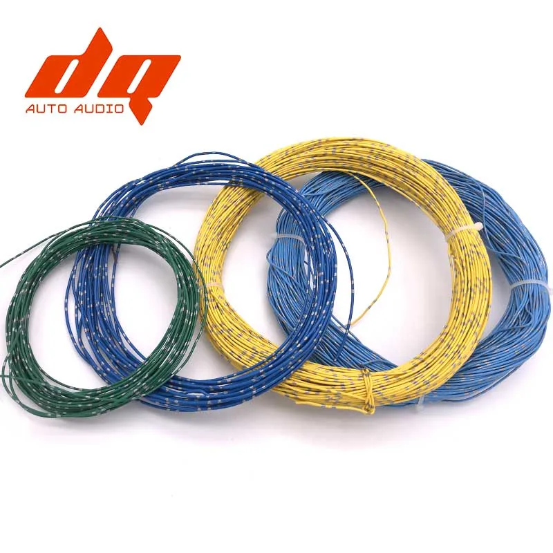 

High Quality OFC Pure Automotive Cable Copper Core Wire Flame Retardant High Temperature Resistant Multi-strand Copper Wire 5M