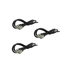 3pcs/5m RG59 Coax Coaxial cable BNC Male Connector to BNC Connector Male 5M Length for CCTV Camera Security System