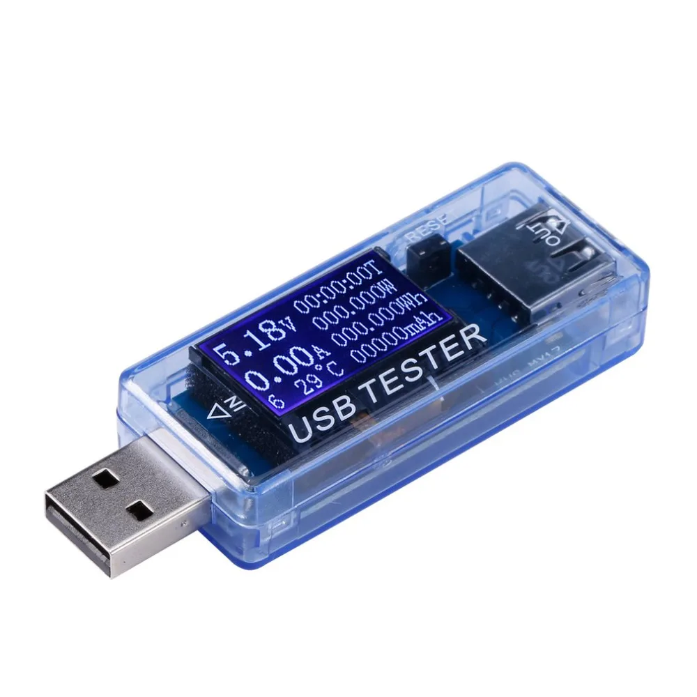 Цифровой Многофункциональный USB тестер 4-30 в мини-Ток Напряжение зарядное устройство Емкость детектор электронная энергия цифровой дисплей