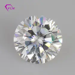 Блестящий отрезать белый цвет GH 10 мм 4ct VVS похож на алмазный камень moissanite для мужчин jewelry для колец сережек браслетов