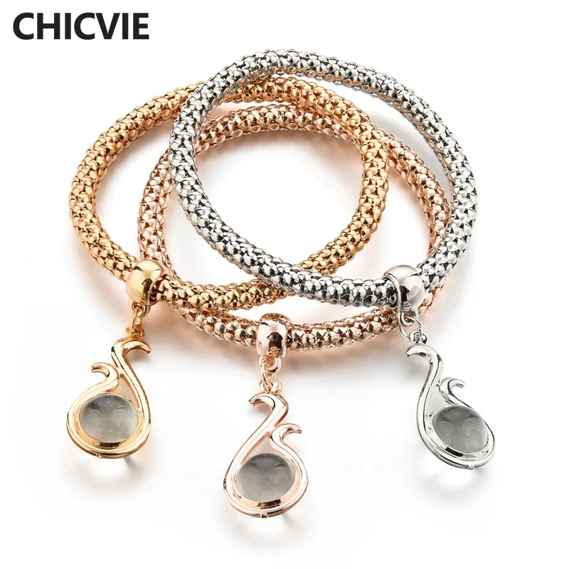 

CHICVIE Personalized Custom Squirrel Charms Bracelets Bangles For Jewelry Making Bracelet For Women Wholesale Bracelet SBR170132