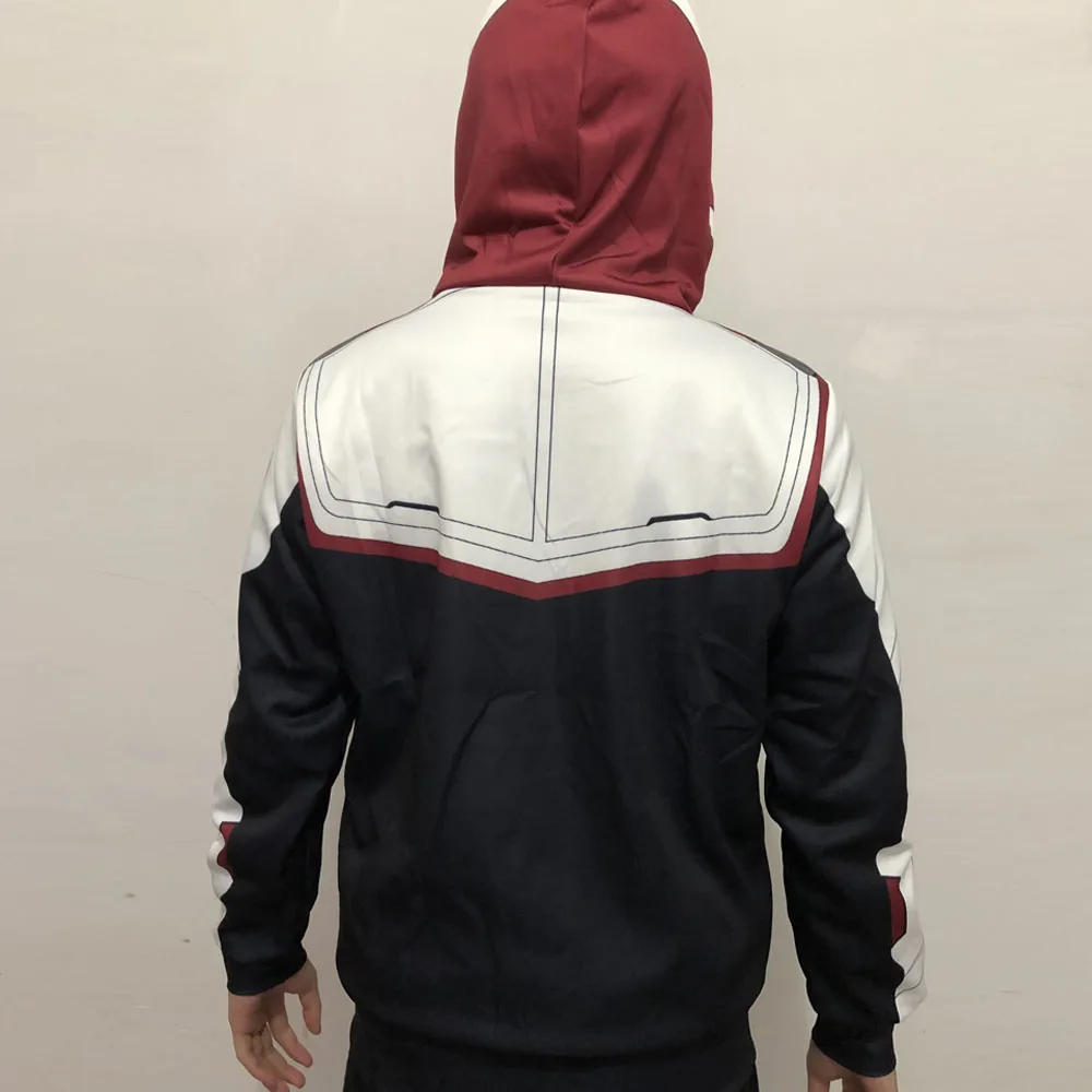 Avengers Endgame Hoodie Cosplay Jacket Sweatshirt Costumes Quantum Realm Pants Marvel superhero Hoodies Long Pant suit Costume