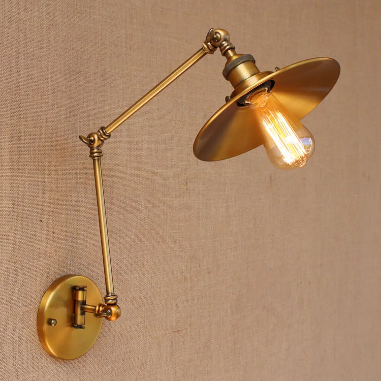Loft Style Antique Swing Arm Rotate Wall Sconces Bedside Wall Lamp Edison Vintage Wall Light Fixtures For Home Indoor Lighting Loft Style Antique Swing Arm Rotate Wall Sconces Bedside Wall Lamp Edison Vintage Wall Light Fixtures For Home Indoor Lighting