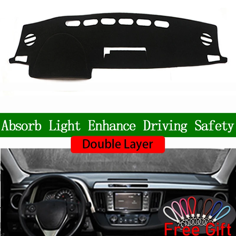 Двухслойные автомобильные наклейки для Toyota RAV4 2013 2014 2015 2016 2017 2018 2019 крышка