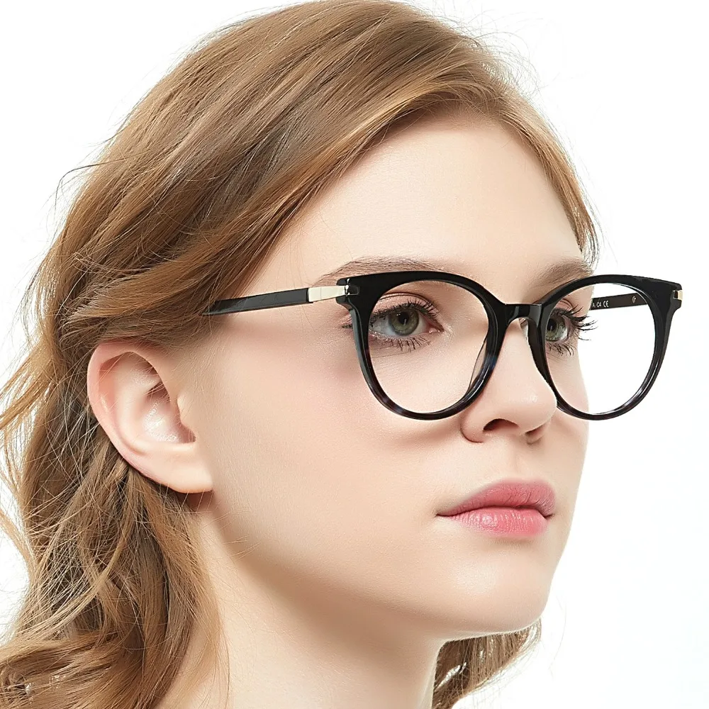 Высокое качество ацетатные очки мужские Ретро винтажные очки по рецепту женские оптические очки оправа круглый OCCI CHIARI OC7019